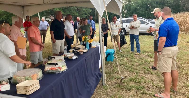 Mark Carter, Dogfish Head Craft Brewing Beer and Benevolence director, talks about a new beer, In Tandem, brewed in collaboration with Revelation Craft Brewing Co., with partial sales proceeds being donated to the land trust.